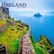 Ireland | 2026 12 x 24 Inch (Hanging) Monthly Square Wall Calendar | Plastic-Free